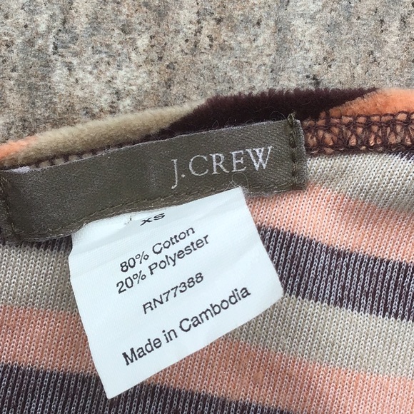 J.Crew one shoulder velour top - Picture 4 of 4